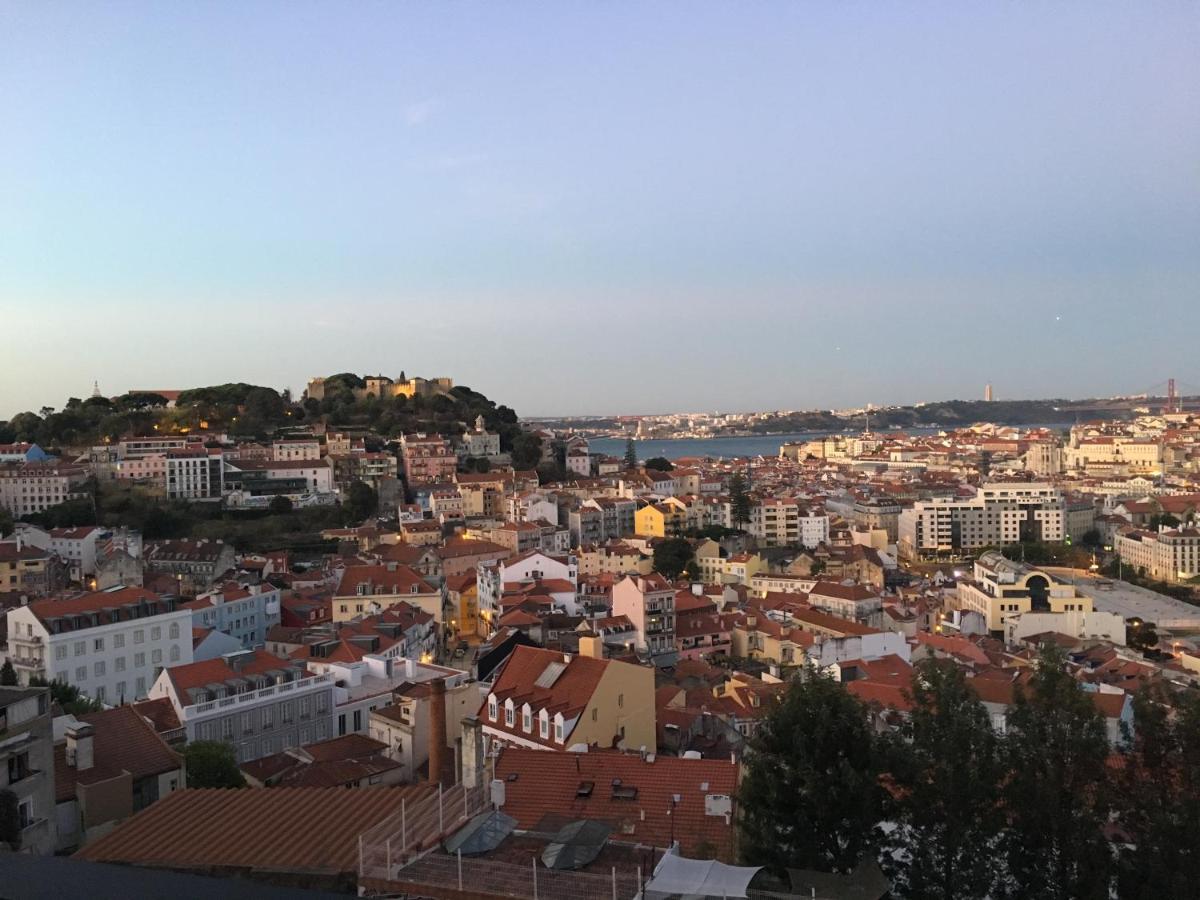 Luxury Graca Apartment The Most Amazing View Of Lisbona Esterno foto