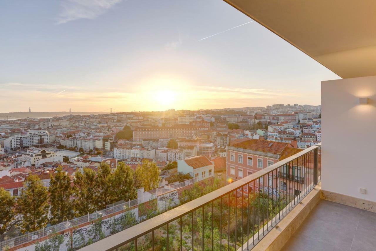 Luxury Graca Apartment The Most Amazing View Of Lisbona Esterno foto
