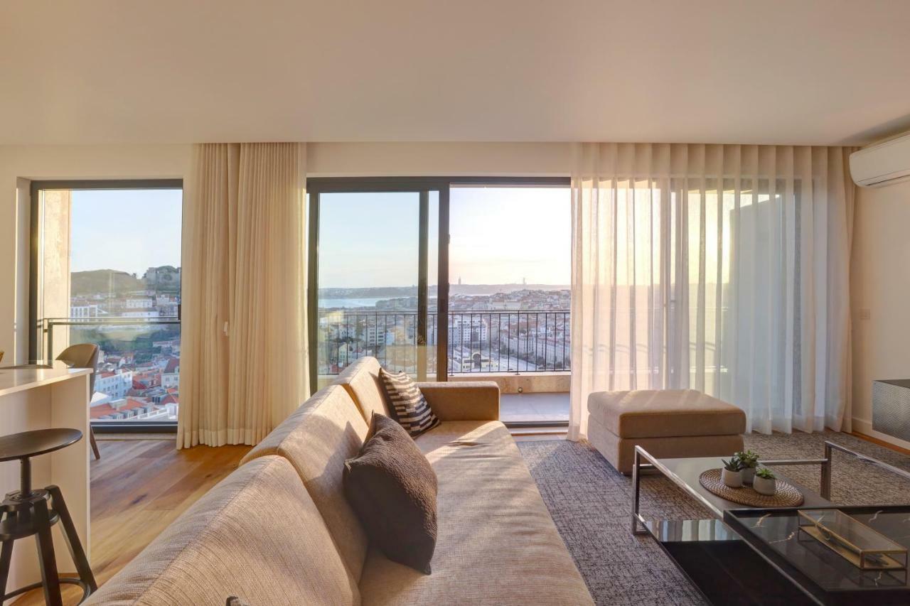 Luxury Graca Apartment The Most Amazing View Of Lisbona Esterno foto