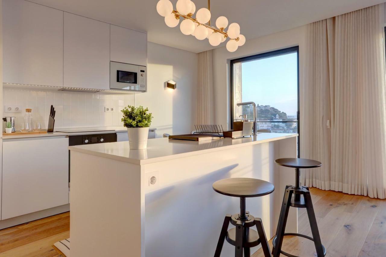 Luxury Graca Apartment The Most Amazing View Of Lisbona Esterno foto