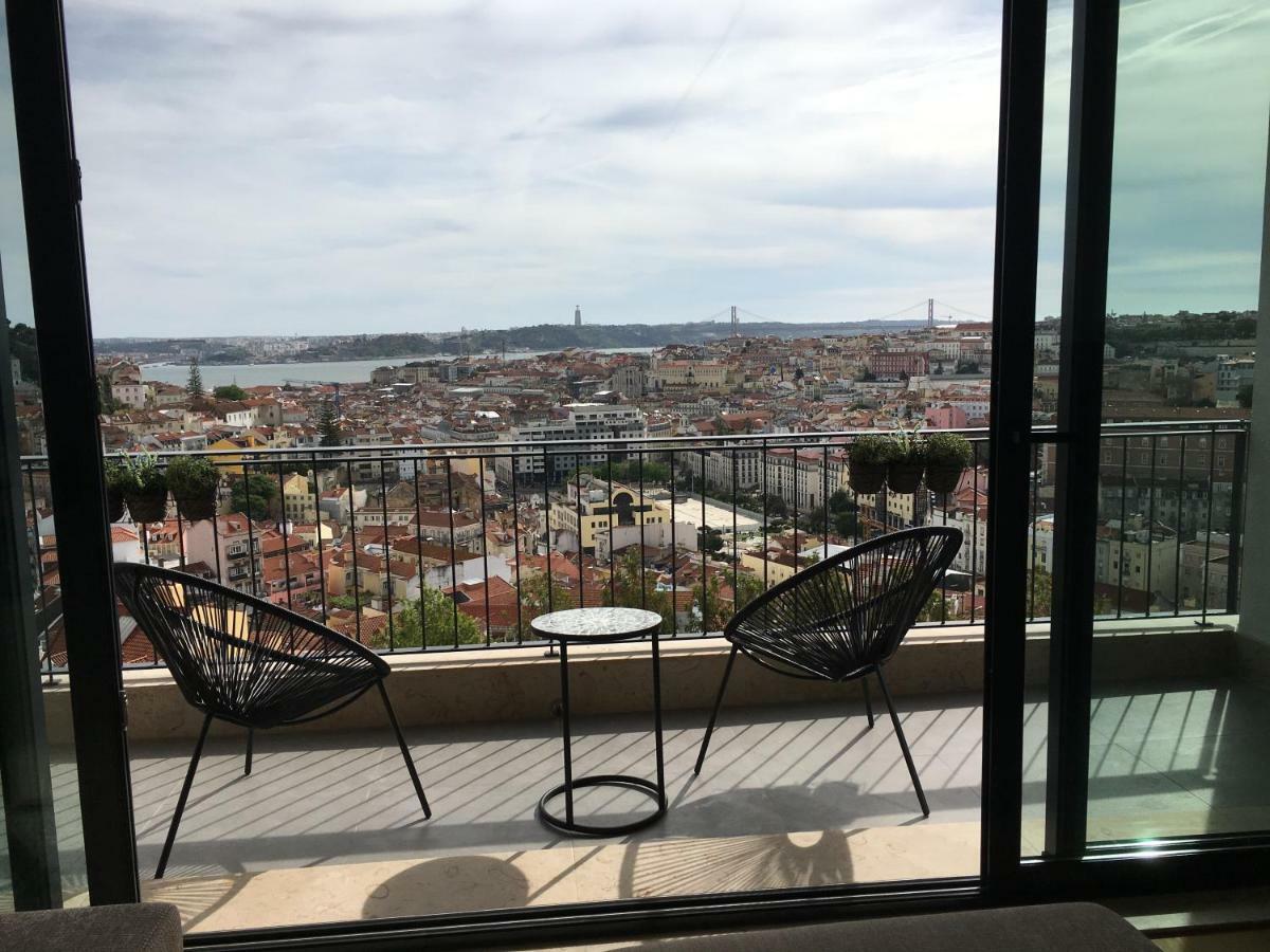Luxury Graca Apartment The Most Amazing View Of Lisbona Esterno foto